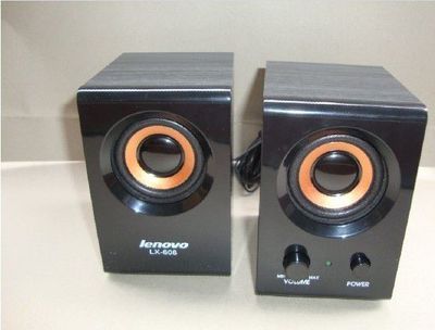 工廠批發 聯想LX-608木質迷你音箱，小身材大音質